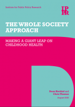The whole society approach: Making a giant leap on childhood health
